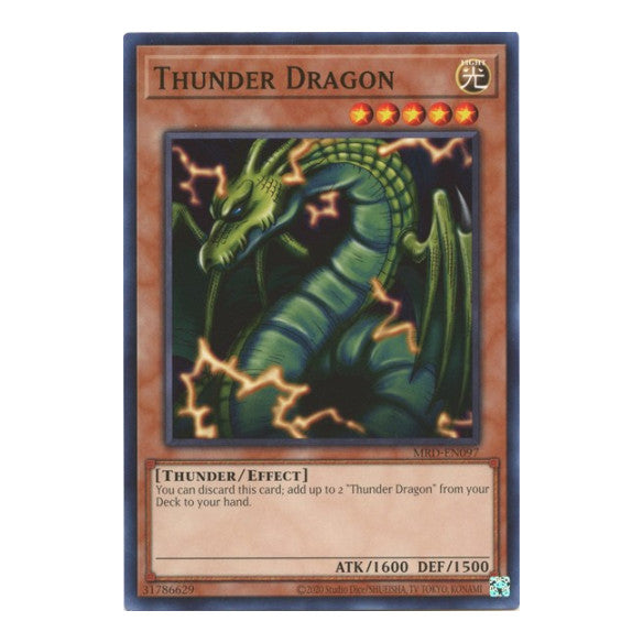 Thunder Dragon (MRD-EN) #MRD-EN097 Common (Unlimited Near Mint) Metal Raiders (25th Anniversary Edition) YuGiOh: 2023