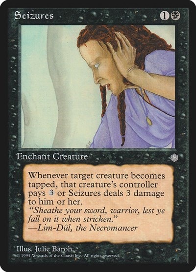 Seizures (ICE) #159 Common (Heavily Played) Ice Age Magic: The Gathering: 1995