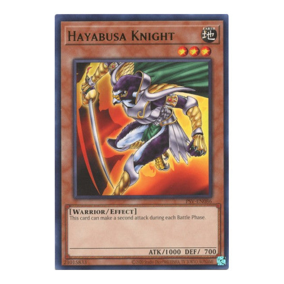 Hayabusa Knight (PSV-EN) #PSV-EN086 Rare (Unlimited Near Mint) Pharaoh's Servant (25th Anniversary Edition) YuGiOh: 2023