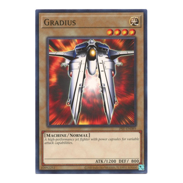 Gradius (PSV-EN) #PSV-EN089 Common (Unlimited Near Mint) Pharaoh's Servant (25th Anniversary Edition) YuGiOh: 2023