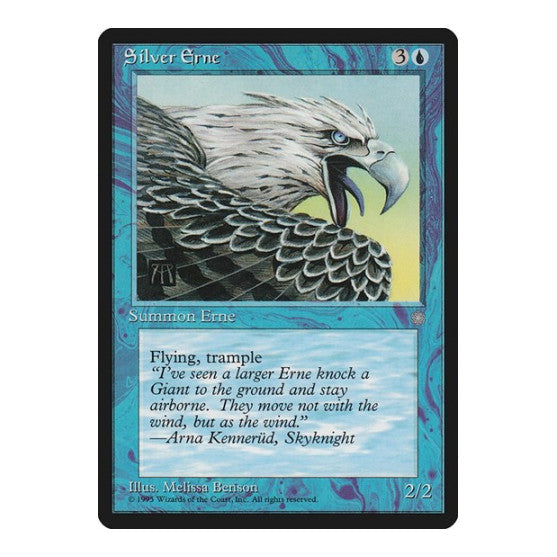 Silver Erne (ICE) #98 Uncommon (Moderately Played) Ice Age Magic: The Gathering: 1995