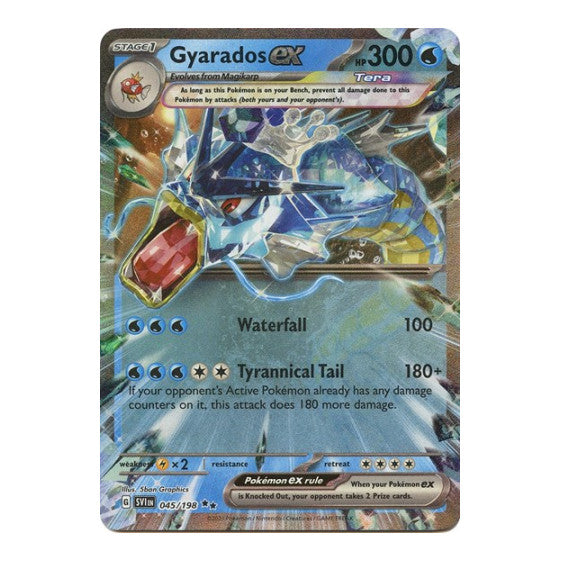 Gyarados ex 045 198 (SVI) #045/198 Double Rare (Holofoil Near Mint) SV01: Scarlet & Violet Base Set Pokemon: 2023