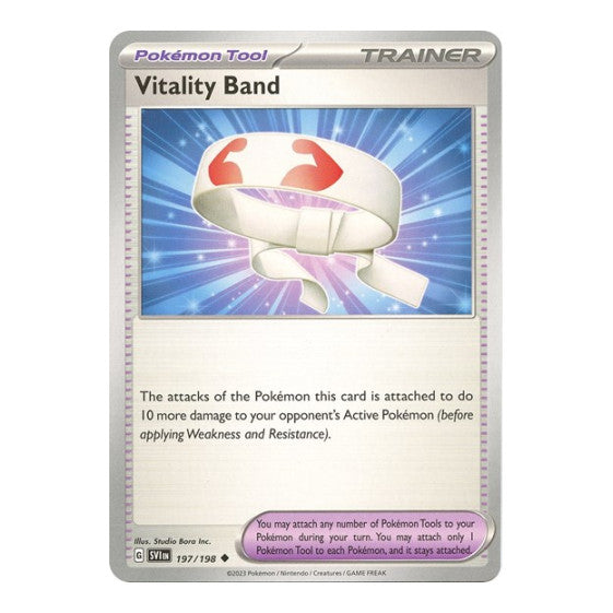 Vitality Band (SVI) #197/198 Uncommon (Lightly Played) SV01: Scarlet & Violet Base Set Pokemon: 2023
