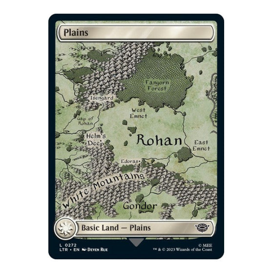 Plains 0272 (LTR) #272 Land (Lightly Played) Universes Beyond: The Lord of the Rings: Tales of Middle-earth Magic: The Gathering: 2023