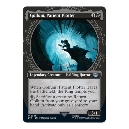 Gollum, Patient Plotter (Showcase) (LTR) #309 Uncommon (Lightly Played) Universes Beyond: The Lord of the Rings: Tales of Middle-earth Magic: The Gathering: 2023