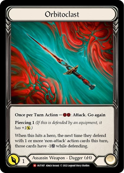 Orbitoclast (OUT) #OUT007 Majestic Outsiders Flesh and Blood TCG: 2023