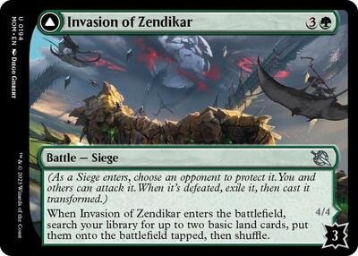 Invasion of Zendikar (MOM) #194 Uncommon (Lightly Played) March of the Machine Magic: The Gathering: 2023