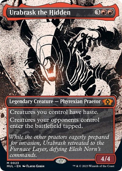 Urabrask the Hidden (MUL) #23 Mythic Rare (Near Mint) March of the Machine: Multiverse Legends Magic: The Gathering: 2023