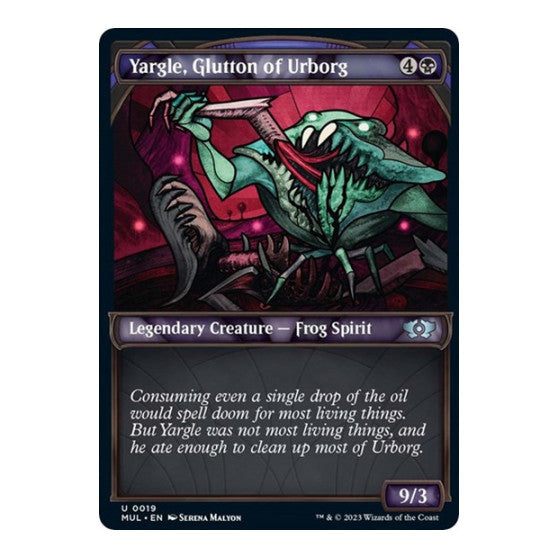 Yargle Glutton of Urborg (MUL) #19 Uncommon (Lightly Played) March of the Machine: Multiverse Legends Magic: The Gathering: 2023