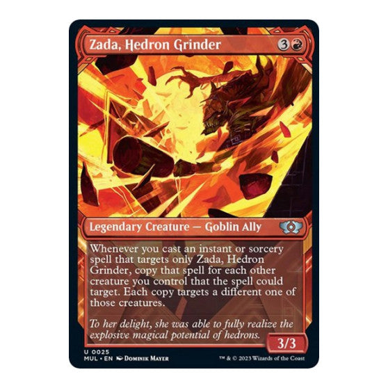 Zada Hedron Grinder (MUL) #25 Uncommon (Lightly Played) March of the Machine: Multiverse Legends Magic: The Gathering: 2023