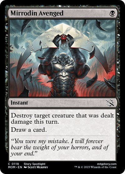 Mirrodin Avenged (MOM) #118 Common (Lightly Played) March of the Machine Magic: The Gathering: 2023