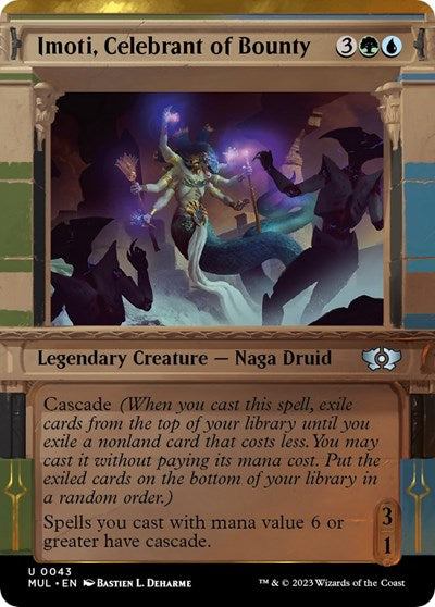 Imoti Celebrant of Bounty (MUL) #43 Uncommon March of the Machine: Multiverse Legends Magic: The Gathering: 2023