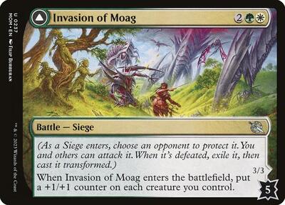 Invasion of Moag (MOM) #237 Uncommon (Lightly Played) March of the Machine Magic: The Gathering: 2023