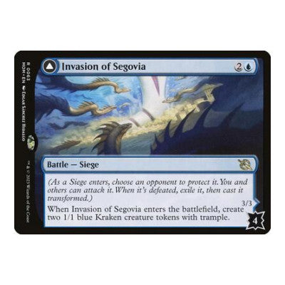 Invasion of Segovia (MOM) #63 Rare (Lightly Played) March of the Machine Magic: The Gathering: 2023