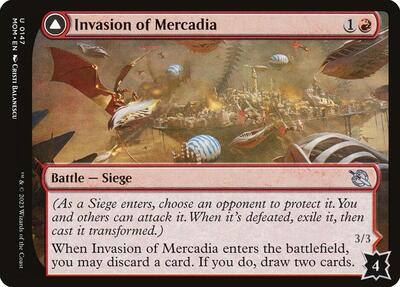 2023 Magic: March of the Machine (MOM) - Invasion of Mercadia (#147, Uncommon) (Lightly Played)
