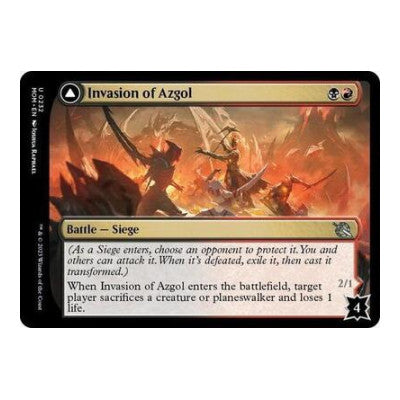 Invasion of Azgol (MOM) #232 Uncommon March of the Machine Magic: The Gathering: 2023