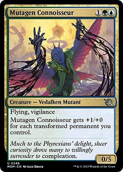 Mutagen Connoisseur (MOM) #248 Uncommon (Moderately Played) March of the Machine Magic: The Gathering: 2023
