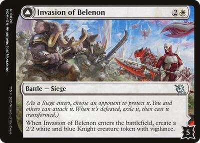Invasion of Belenon (MOM) #20 Uncommon March of the Machine Magic: The Gathering: 2023