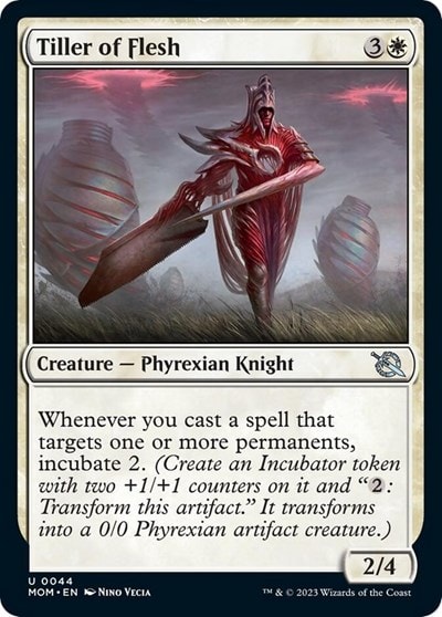 Tiller of Flesh (MOM) #44 Uncommon (Lightly Played) March of the Machine Magic: The Gathering: 2023