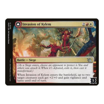 Invasion of Kylem (MOM) #235 Uncommon (Lightly Played) March of the Machine Magic: The Gathering: 2023