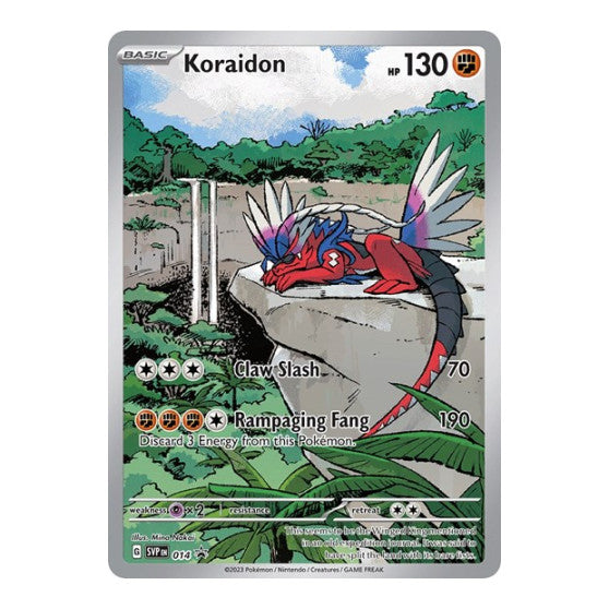 Koraidon 014 (SVP) #014 Promo SV: Scarlet & Violet Promo Cards Pokemon: 2023