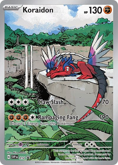 Koraidon - 014 (SVP) #014 Promo SV: Scarlet & Violet Promo Cards Pokemon: 2023