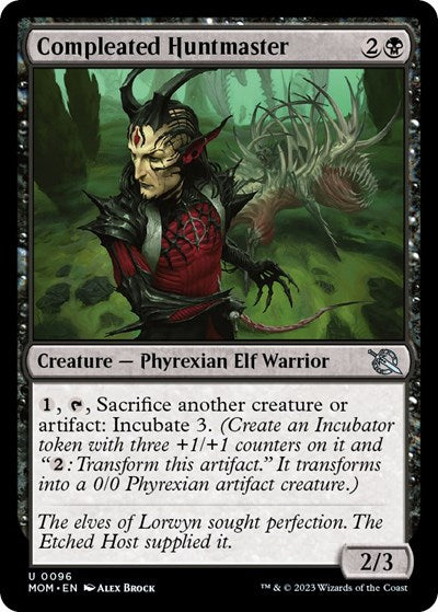 Compleated Huntmaster (MOM) #96 Uncommon March of the Machine Magic: The Gathering: 2023