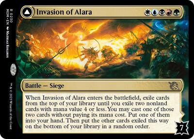 Invasion of Alara (MOM) #230 Rare (Lightly Played) March of the Machine Magic: The Gathering: 2023