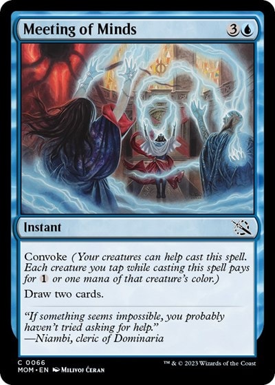 Meeting of Minds (MOM) #66 Common (Lightly Played) March of the Machine Magic: The Gathering: 2023
