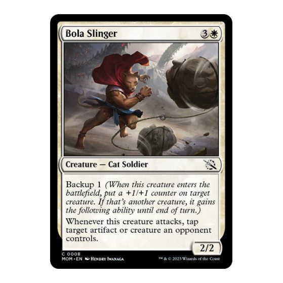 Bola Slinger (MOM) #8 Common March of the Machine Magic: The Gathering: 2023