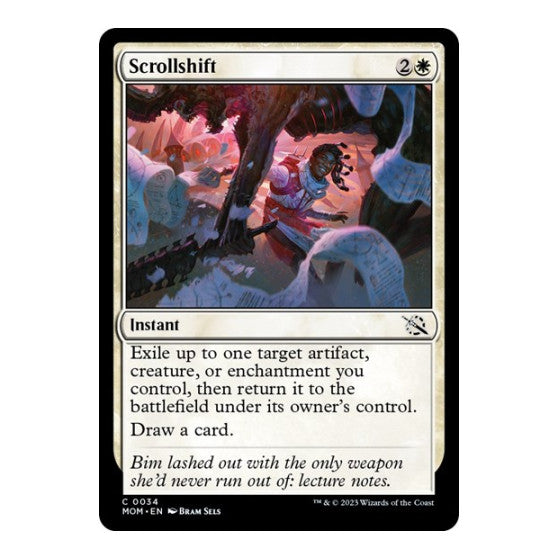 Scrollshift (MOM) #34 Common March of the Machine Magic: The Gathering: 2023
