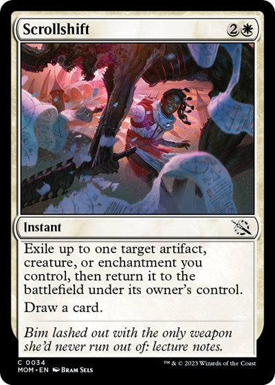Scrollshift (MOM) #34 Common (Near Mint) March of the Machine Magic: 2023