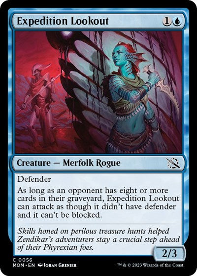 Expedition Lookout (MOM) #56 Common (Lightly Played) March of the Machine Magic: The Gathering: 2023