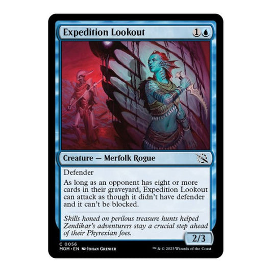 Expedition Lookout (MOM) #56 Common (Lightly Played) March of the Machine Magic: The Gathering: 2023