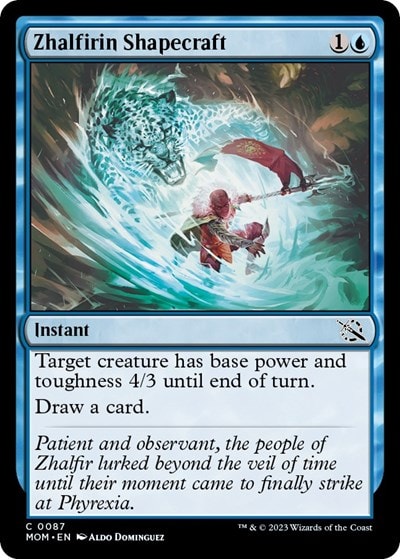 Zhalfirin Shapecraft (MOM) #87 Common (Lightly Played) March of the Machine Magic: The Gathering: 2023