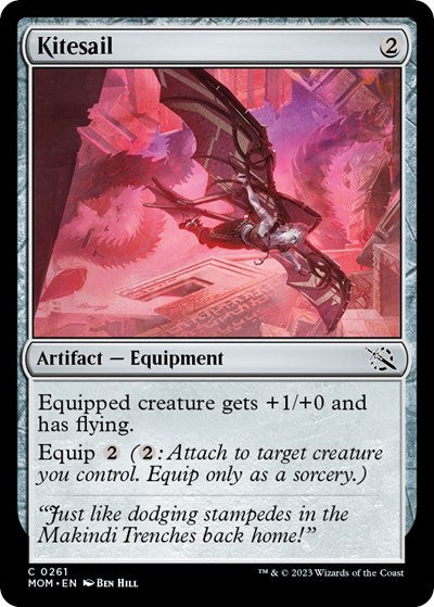 Kitesail (MOM) #261 Common (Lightly Played) March of the Machine Magic: The Gathering: 2023