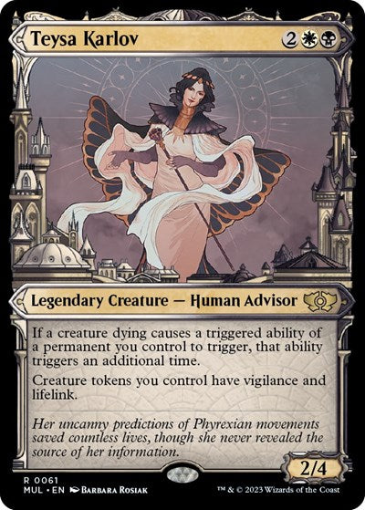 Teysa Karlov (MUL) #61 Rare March of the Machine: Multiverse Legends Magic: 2023