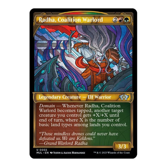 Radha, Coalition Warlord (MUL) #55 Uncommon March of the Machine: Multiverse Legends Magic: The Gathering: 2023
