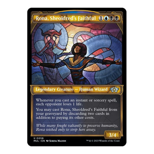 Rona, Sheoldred's Faithful (MUL) #58 Uncommon March of the Machine: Multiverse Legends Magic: The Gathering: 2023