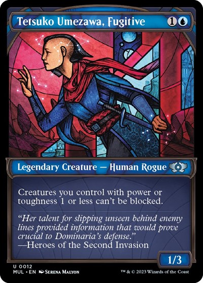 Tetsuko Umezawa Fugitive (MUL) #12 Uncommon (Lightly Played) March of the Machine: Multiverse Legends Magic: 2023