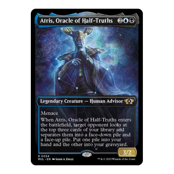 Atris, Oracle of Half-Truths (MUL) #34 Rare (Lightly Played) March of the Machine: Multiverse Legends Magic: The Gathering: 2023