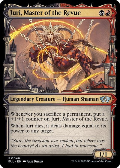 Juri Master of the Revue (MUL) #46 Uncommon (Lightly Played) March of the Machine: Multiverse Legends Magic: 2023