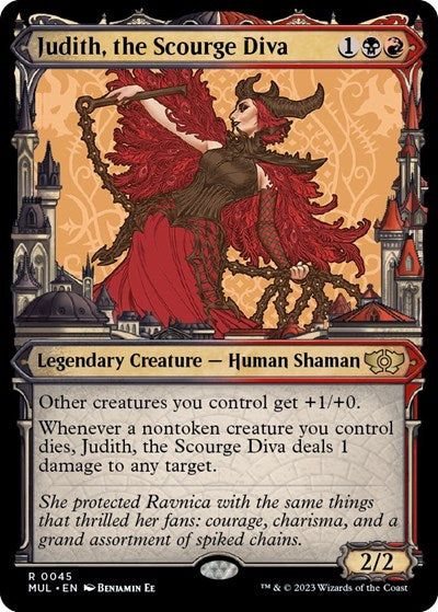 Judith the Scourge Diva (MUL) #45 Rare March of the Machine: Multiverse Legends Magic: The Gathering: 2023