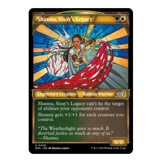 Shanna Sisays Legacy (MUL) #59 Uncommon (Lightly Played) March of the Machine: Multiverse Legends Magic: The Gathering: 2023