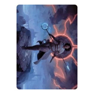 Rona, Herald of Invasion Art Card (ASMOM) #16 Special (Lightly Played) Art Series: March of the Machine Magic: The Gathering: 2023