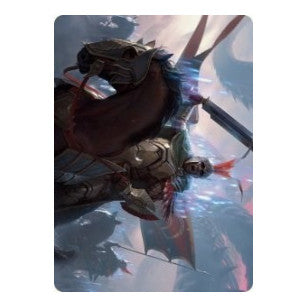 Marshal of Zhalfir Art Card (ASMOM) #50 Special (Lightly Played) Art Series: March of the Machine Magic: The Gathering: 2023