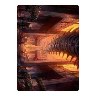 Bloodfell Caves Art Card (ASMOM) #55 Special (Lightly Played) Art Series: March of the Machine Magic: The Gathering: 2023