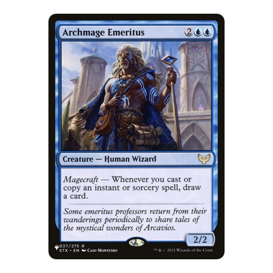 Archmage Emeritus (LIST) #037/275 Rare (Near Mint) The List Reprints Magic: The Gathering: 2026