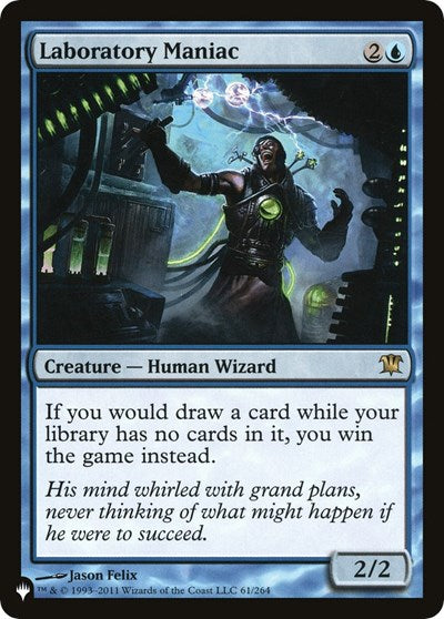 Laboratory Maniac ISD (LIST) #ISD-61 Rare (Lightly Played) The List Reprints Magic: The Gathering: 2026