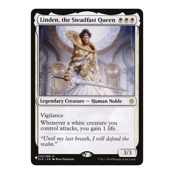 Linden, the Steadfast Queen (LIST) #020/269 Rare The List Reprints Magic: The Gathering: 2026